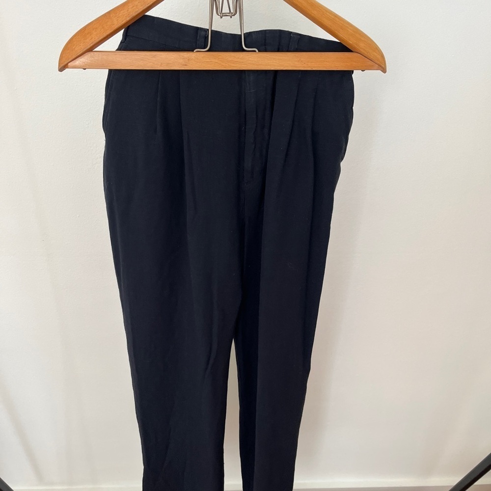 Vintage Black Richard Evans Black Pants - Picture 3 of 5